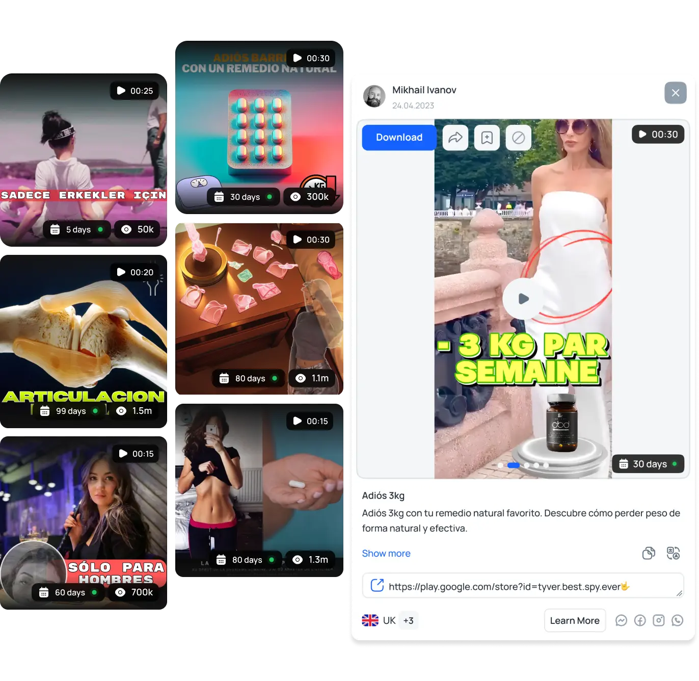 Facebook Ads Spy Tool Nutra