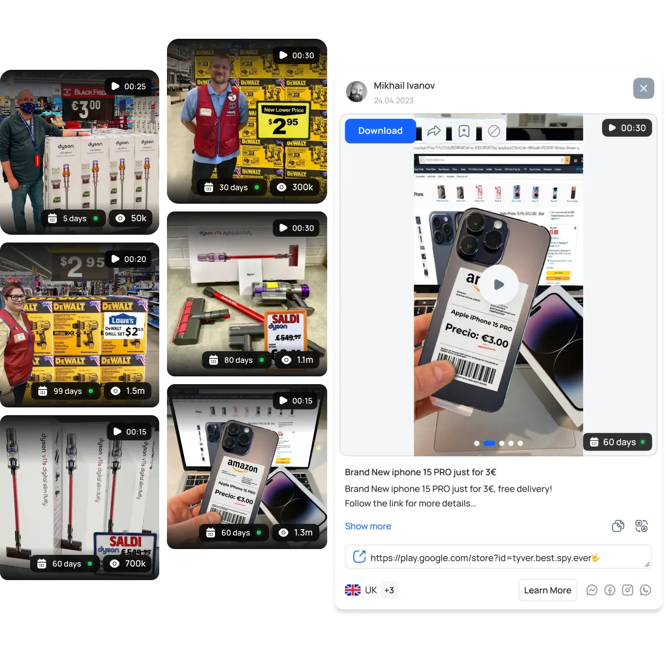 Facebook Ads Spy Tool Swipstakes