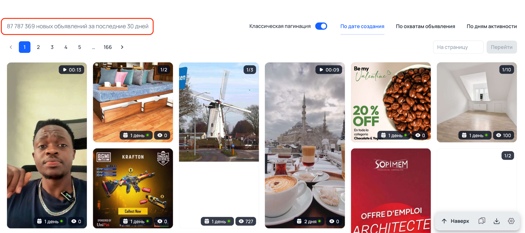 90 000 000 новых объявлений