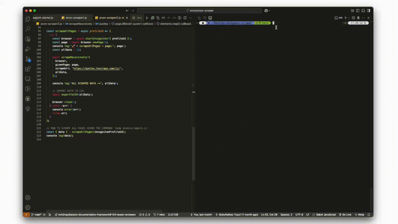 Automation support Incogniton