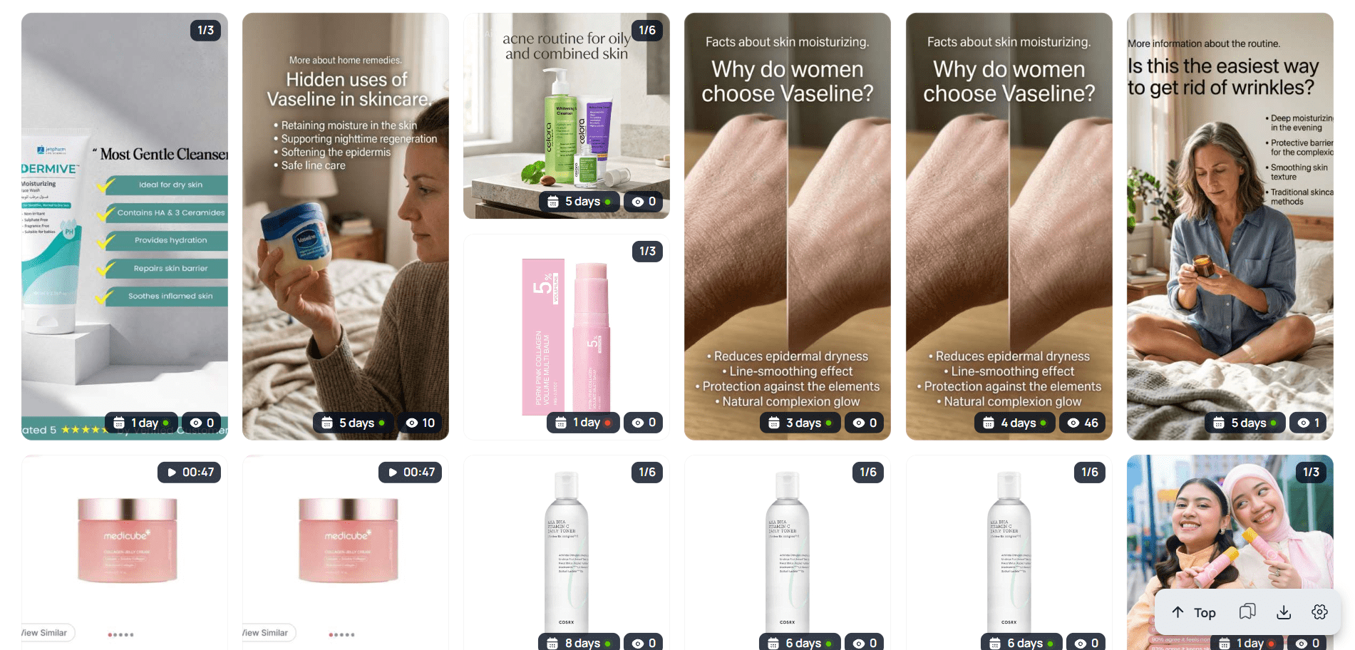 Relevant ads after filtering