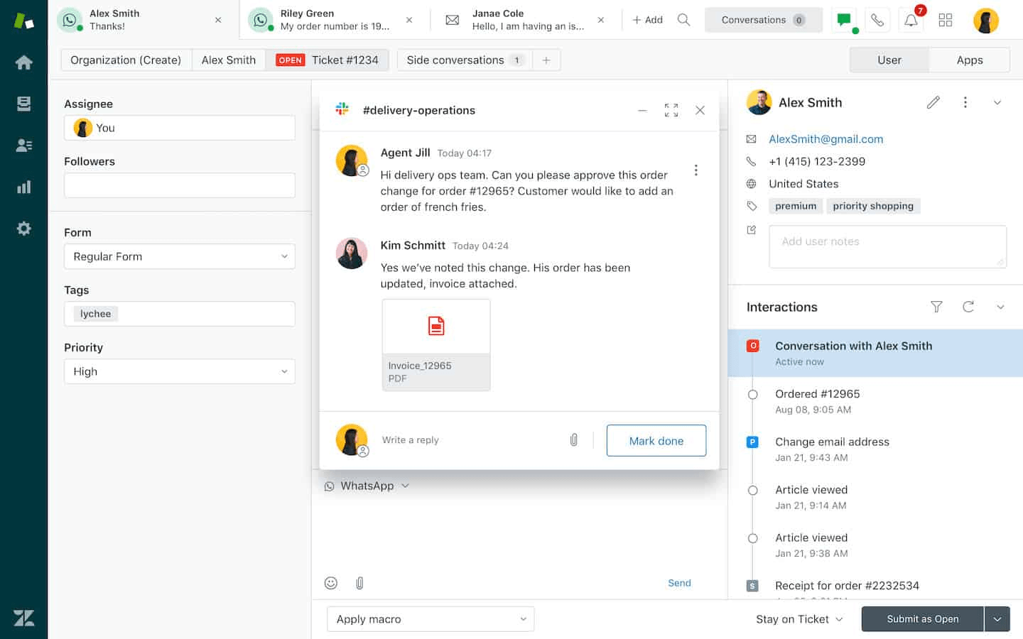 Zendesk analytics and reporting dashboard