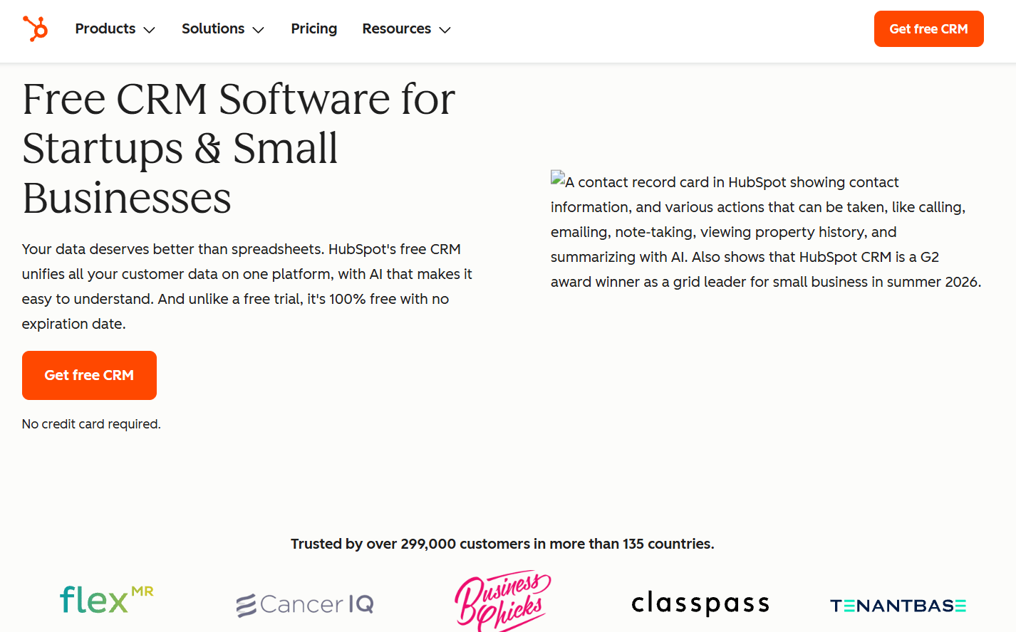 HubSpot CRM workspace overview