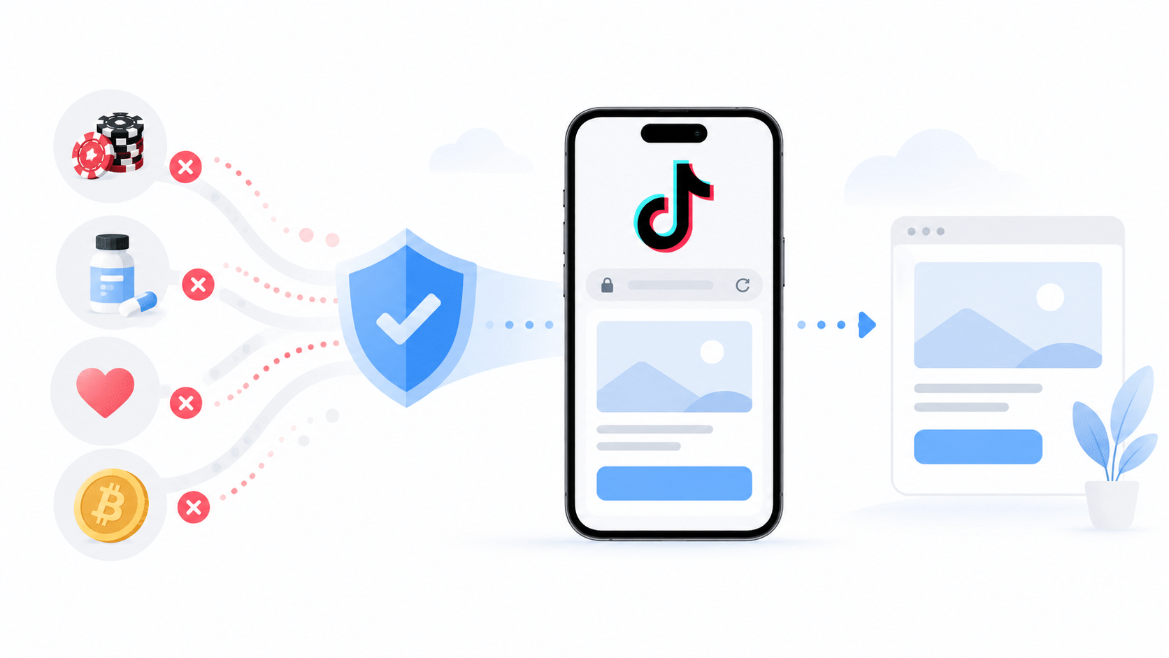 Клоакинг для TikTok Ads