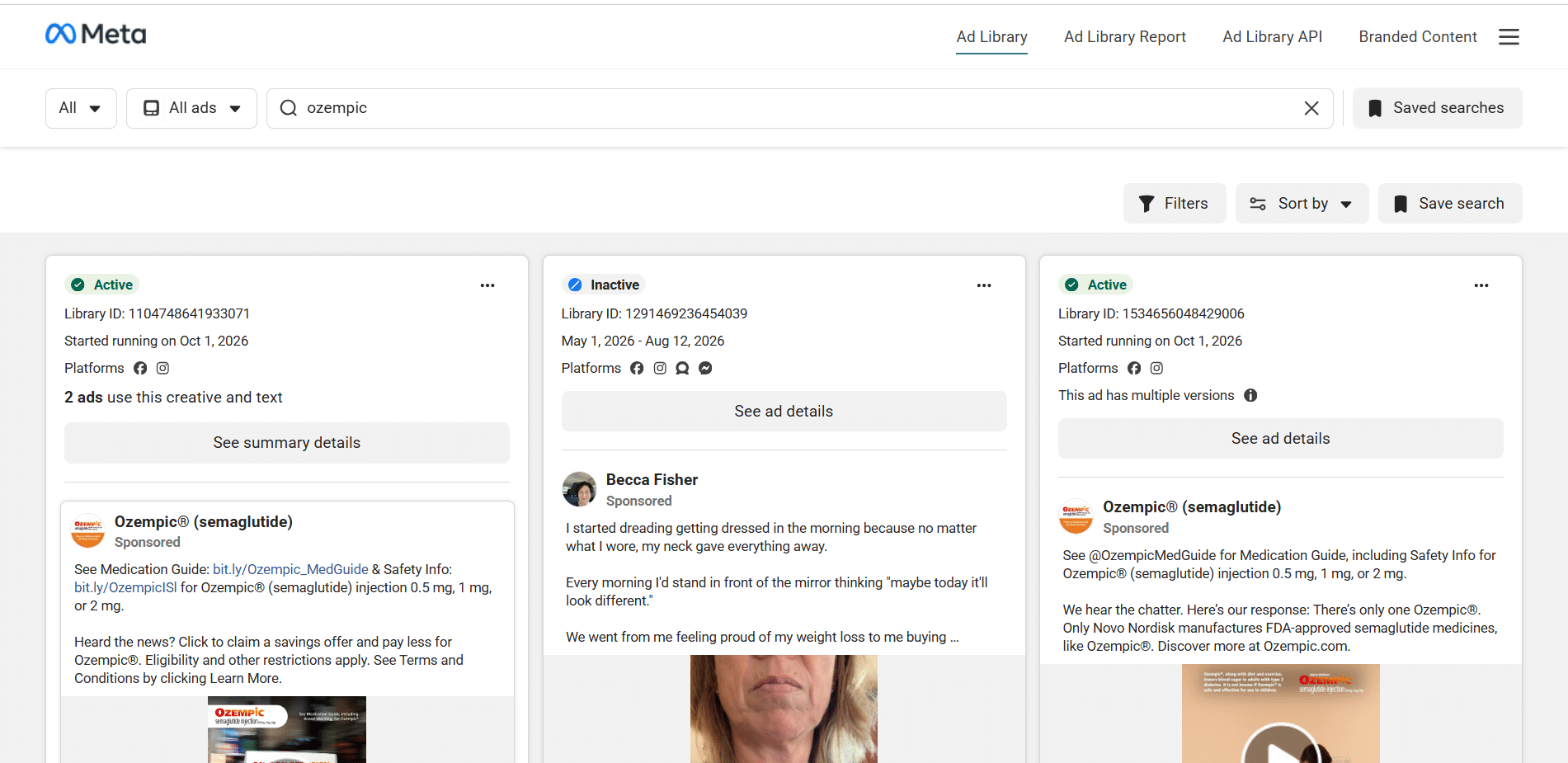 Facebook Ad Library
