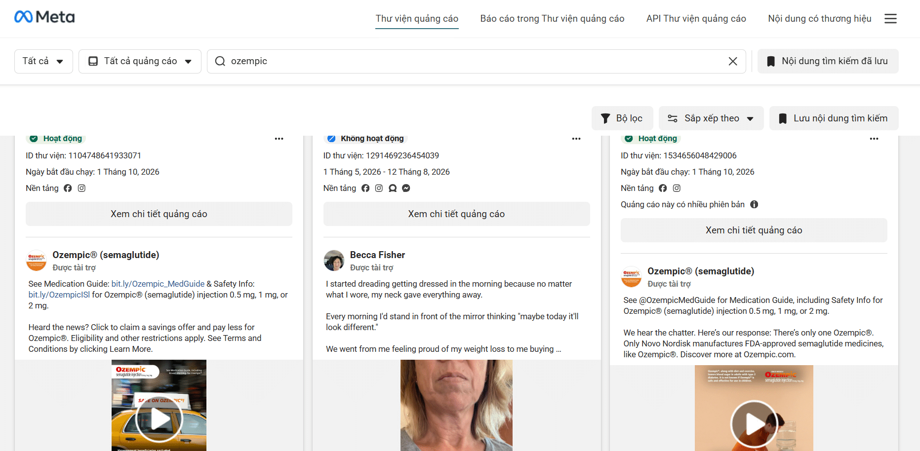 Facebook Ad Library